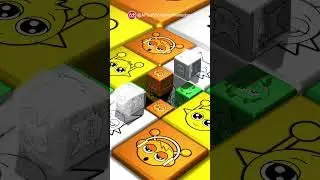 (Q338) 🤪🔥 Hypnotic Sprunki Cubes Roll! 🎵 Catchy Beats Sync with Every Flip! 🌀 #Shorts #Viral