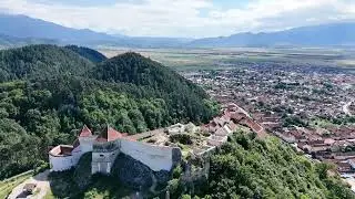 #rasnov крепость Рышнов с высоты