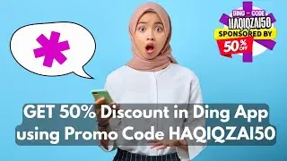 Exclusive Ding Promo Code  50% Discount 2025