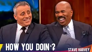 Matt LeBlanc Like You’ve NEVER Seen Him Before 😲 | Steve Harvey