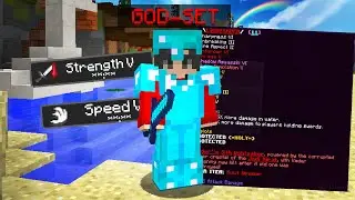 USING THE MOST OP GODSET ON THE SERVER | Minecadia Factions