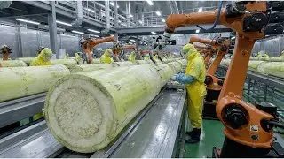 🍌 Inside the High-Tech Banana Stem Fiber Factory: The Incredible Process You've Never Seen