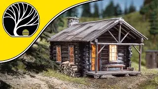 Cozy Cabin &ndash; N, HO, O Scale | Woodland Scenics | Model Scenery