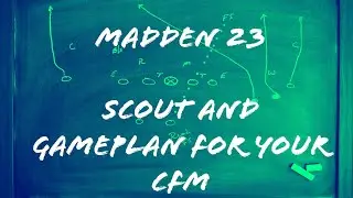 How to Scout and Gameplan for opponents in Madden 23 CFMs! #madden23franchise #madden