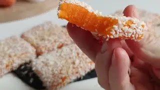 Carrot Delight | Carrot Lokum | Carrot Dessert
