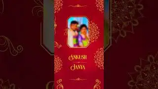 Wedding Invitation Video II After Effects Templates ll Save The Date ll Indian Wedding Invitation
