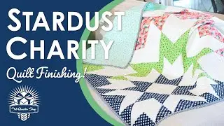 Done with STARDUST! ✨ Pt 2 of the Stardust Quilt Along ✨ Fat Quarter Shop & Moda for Make-A-Wish 🌠
