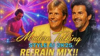 Modern Talking Style AI 2K25 REFRAIN MIX!!