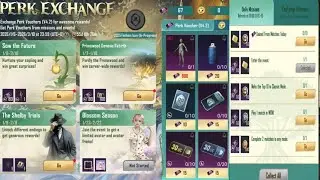 PUBG Mobile New Event Perk Exchange | Free Items Unlock Now