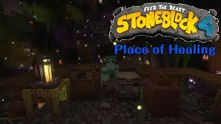 The Healing Spring and Time Power Discovered! | Stoneblock 4 [EP.2]