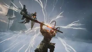 Black Myth: Wukong &ndash; Erlang, the Sacred Divinity Boss Fight (Snowfield Arena)