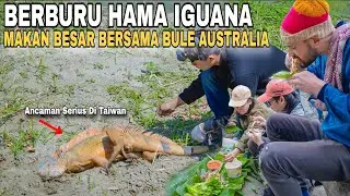 IGUANA Menyerang Taiwan..!! Can Kevin Berburu Iguana Ajak Bule Australia Buka Bersama Di Alam Liar