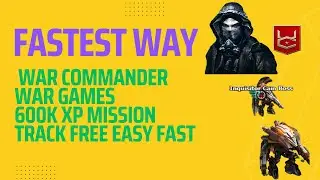 War Commander War Games fastest way farm 600k xp in 8m about 5million 1 hour free repair here video