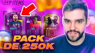 *ELE VEIO* ABRI O PACOTE DE 250K e TIREI DUAS CARTAS DA COPA E UM HERO! FIFA 23 Ultimate Team