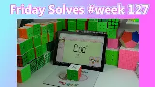 Firdays Solves #week 127 | Just a normal 3x3 avg of 5
