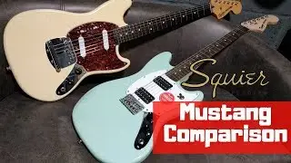 SQUIER MUSTANG COMPARISON Vintage Modified Vs Bullet