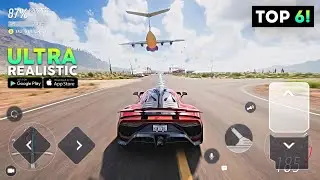 TOP 6 Best Open World Racing Games For Android & IOS 2025 *MUST TRY*