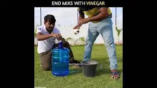 Eno Mixs With Vinegar 😱 - Exp. By : @MRINDIANHACKER @TheExperimentTv #shorts