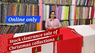 Annual stock clearance sale of Christmas collections 🌹