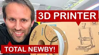 LIVE: Newby unboxing & assembling First 3D Printer