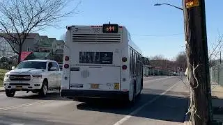 SI Mall-Yukon Av Bound 2016 Novabus LFS 8282 S44 Local Bus At Richmond Terrace & Franklin Av