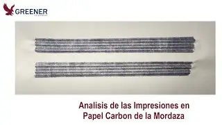 Analisis de las Impresiones en Papel Carbon de la Mordaza