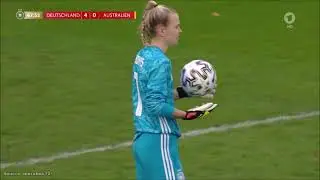 Merle Frohms vs Australia (10/04/2021)