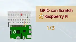 GPIO con Scratch en Raspberry Pi - Intermitente (1/3)