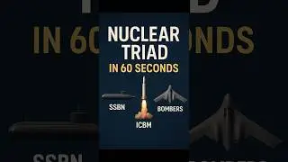 Nuclear Triad in 60 Seconds (SSBN, ICBM, Bombers)