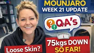Сброшено 75 кг! Обновление информации и ответы на вопросы по Mounjaro, 21-я неделя.