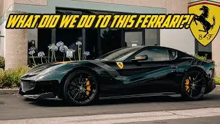 BEAUTIFUL FERRARI TDF COMES IN! | SHOP OPERATIONS