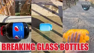 2 HOUR Breaking Glass Bottles & Balloon Drops 🔥 Crushing Crunchy & Soft Things! #asmr #satisfying