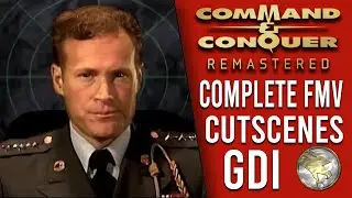 C&C REMASTERED -  TIBERIUN DAWN | GDI FMV REMASTERED Cutscenes [2020]
