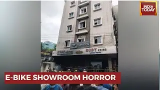 Massive Fire At Telangana E-Bike Showroom Kills 8, Owner On the Run
