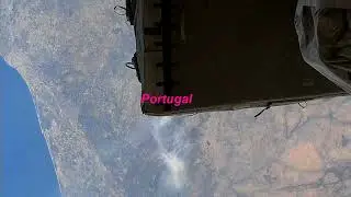 ISS Portugal, forest fires - Spain - Algeria - 2025-08-22