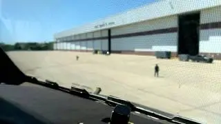 Moving E6B to Parking Apron