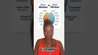 3 Tips To Shift To A Rich Mindset 🤑 #SelfMastery #RichMindset
