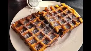 Gaufres à la noix de coco