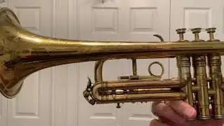 Rare 1958 Selmer Balanced 24A K-Modified Bb Trumpet.  Made in Paris, France.