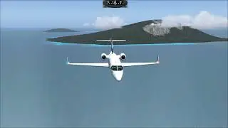 Flying in Cape Verde  GVSF  to  GVFM Lear 45 by Silkytreat Subscribe Help my Channel Thank you