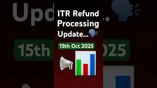 ITR Processing Latest Update | Why Your Refund Is Delayed | ITR Refund Status #shorts