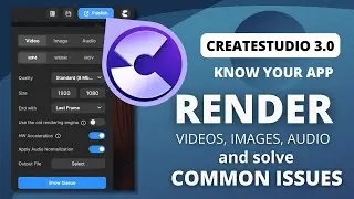 Publishing Projects & Troubleshooting Issues (CreateStudio)