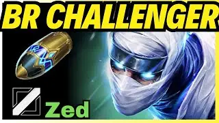 ✅ZED MID vs AHRI - BR CHALLENGER - LEAGUE OF LEGENDS - cxrty