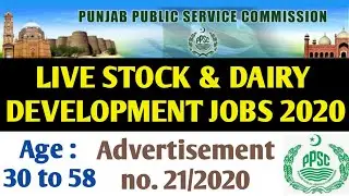 PPSC latest Jobs 2020 | PPSC Jobs August 2020 Apply Online  | Pakistan Jobs Explore