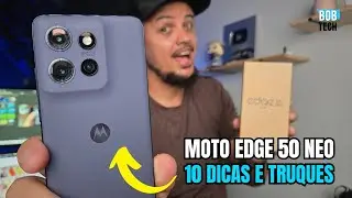 😍 MOTOROLA EDGE 50 NEO - 10 DICAS E TRUQUES