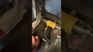 Heavy Duty Leaf Spring Bushing Machine