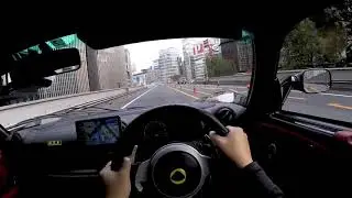 LOTUS EXIGE S test drive, acceleration and GREAT EXHAUST SOUND!!