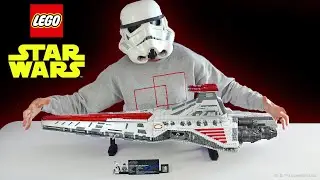 I complete the Ultimate Collector Series LEGO STAR WARS&trade; Venator-Class Republic Attack Cruiser!