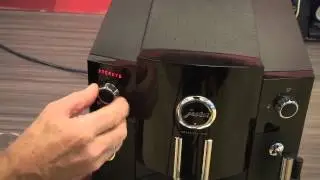 Jura Impressa C50 koffieapparaat productvideo, uitleg koffiediscounter.nl 2013