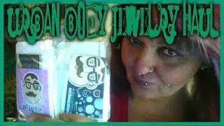 Urban Body Jewelry Haul (special guest appearance from my cat,Negan)